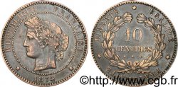 10 centimes Cérès 1874 Bordeaux F.135/13 TTB48 