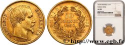 10 francs or Napoléon III tête nue, petit module 1854 Paris F.505A/1