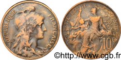 10 centimes Daniel-Dupuis 1908  F.136/17 TB20 