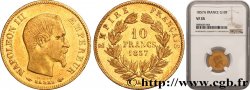10 francs Napoléon III tête nue, grand module 1857 Paris F.506/4