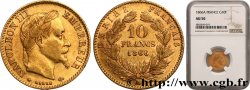 10 francs or Napoléon III, tête laurée 1866 Paris F.507A/12