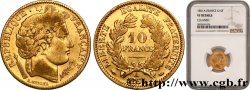 10 francs Cérès Deuxième république, levrette oreille basse 1851 Paris F.504/3