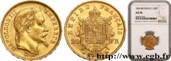 20 francs or Napoléon III, tête laurée 1861 Strasbourg F.532/2