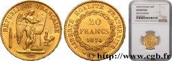 20 francs génie, Troisième république 1874 Paris F.533/2