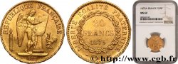 20 francs génie, Troisième république 1875 Paris F.533/3