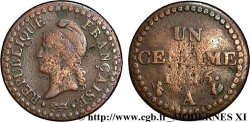 Un centime Dupré, 6 normal 1798 Paris F.100/3