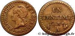 Un centime Dupré, 6 normal 1798 Paris F.100/3 TB20 