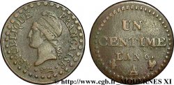 Un centime Dupré 1798 Paris F.100/12