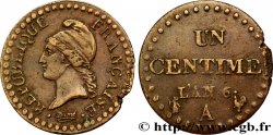 Un centime Dupré 1798 Paris F.100/8 TTB48 