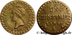 Un centime Dupré 1798 Paris F.100/13 TB20 