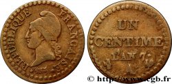 Un centime Dupré, 7 normal 1799 Paris F.100/15 TB20 