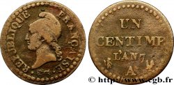 Un centime Dupré, grand 7 1799 Paris F.100/16 TB20 