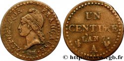 Un centime Dupré, 7 normal 1799 Paris F.100/15 TB35 