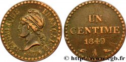 Un centime Dupré, IIe République 1849 Paris F.101/3 TTB48 