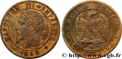 Un centime Napoléon III, tête nue 1853 Strasbourg F.102/3 TTB48 