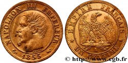 Un centime Napoléon III, tête nue 1855 Paris F.102/16 TTB48 