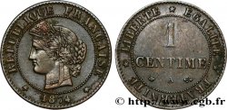 1 centime Cérès 1874 Paris F.104/3 TTB50 