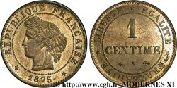 1 centime Cérès 1875 Paris F.104/4