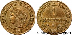 1 centime Cérès 1875 Bordeaux F.104/5 TTB48 