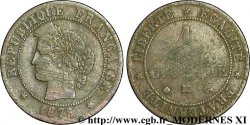 1 centime Cérès 1875 Bordeaux F.104/5