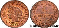 1 centime Cérès 1884 Paris F.104/11 SUP55 