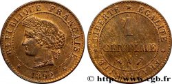 1 centime Cérès 1892 Paris F.104/19 SUP60 