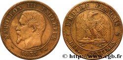 Deux centimes Napoléon III, tête nue 1853 Rouen F.107/2