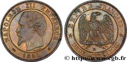 Deux centimes Napoléon III, tête nue 1854 Bordeaux F.107/16