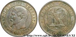 Deux centimes Napoléon III, tête nue 1856 Bordeaux F.107/41 TTB54 