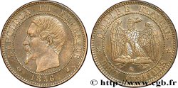 Deux centimes Napoléon III, tête nue 1856 Bordeaux F.107/41 TTB48 