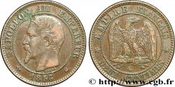 Deux centimes Napoléon III, tête nue 1856 Bordeaux F.107/41