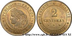 2 centimes Cérès 1878 Bordeaux F.109/4