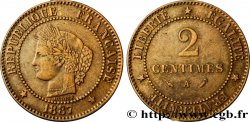 2 centimes Cérès 1887 Paris F.109/13 TTB48 