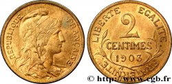 2 centimes Daniel-Dupuis 1903 Paris F.110/8 SUP58 