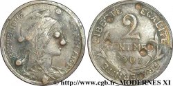 2 centimes Daniel-Dupuis 1907 Paris F.110/10