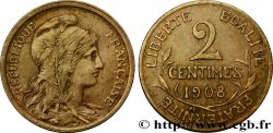 2 centimes Daniel-Dupuis 1908 Paris F.110/11 TB35 