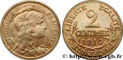 2 centimes Daniel-Dupuis 1916 Paris F.110/18 TTB 