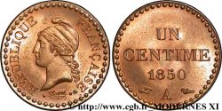 Un centime Dupré, IIe République 1850 Paris F.101/5 SPL64 