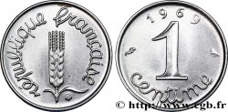 1 centime Épi, queue longue 1969 Paris F.106/18 SUP62 