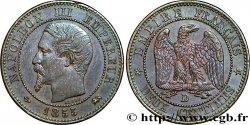 Deux centimes Napoléon III, tête nue 1855 Lyon F.107/27