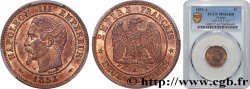 Deux centimes Napoléon III, tête nue 1853 Paris F.107/1