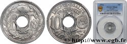 10 centimes Lindauer en zinc, Cmes souligné et millésime avec points 1941  F.140/2