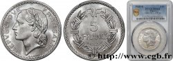 5 francs Lavrillier, aluminium 1945 Beaumont-Le-Roger F.339/4