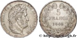 5 francs IIIe type Domard 1845 Bordeaux F.325/8