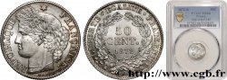 50 centimes Cérès, IIIe République 1872 Bordeaux F.189/4 FDC66 PCGS