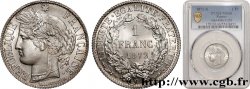 1 franc Cérès, IIIe République 1872 Bordeaux F.216/6 FDC66 PCGS