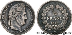 1/4 franc Louis-Philippe 1844 Strasbourg F.166/99