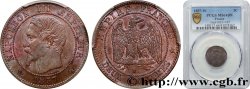 Deux centimes Napoléon III, tête nue 1857 Lille F.107/51