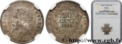 20 centimes Napoléon III, tête nue 1860 Paris F.148/14