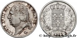 1 franc Louis XVIII 1822 Rouen F.206/41